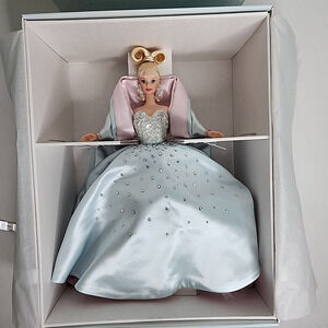 1997 Barbie Billions of Dreams Limited Edition 17641 COA NRFB Box Split Edge